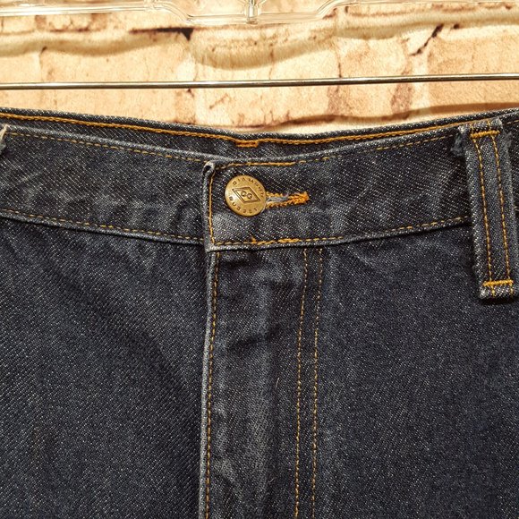 Diamond Gusset Jeans Size 44x33 EUC - Picture 6 of 12